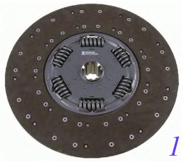 China auto clutch disc 1878000205 supplier