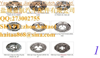 China 3ea-10-27120 Clutch Plate Komatsu Fg15c-14 Forklift Part supplier